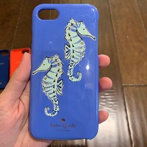 Jeweled seahorse iPhone 7 Kate spade case